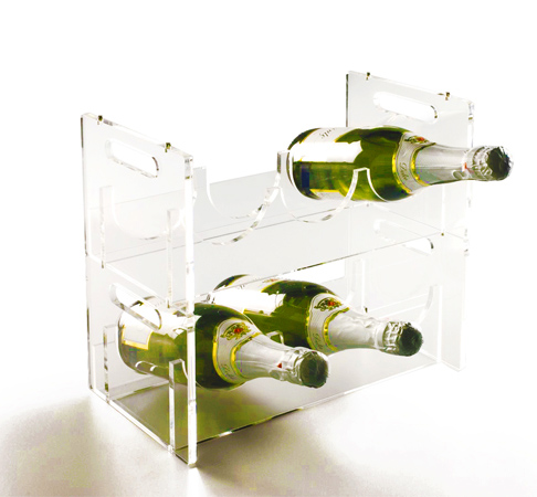 Bottle display rack