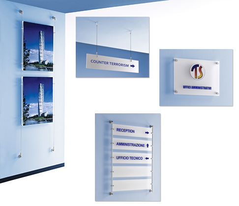 Wall Mounted signs and Floor Standing