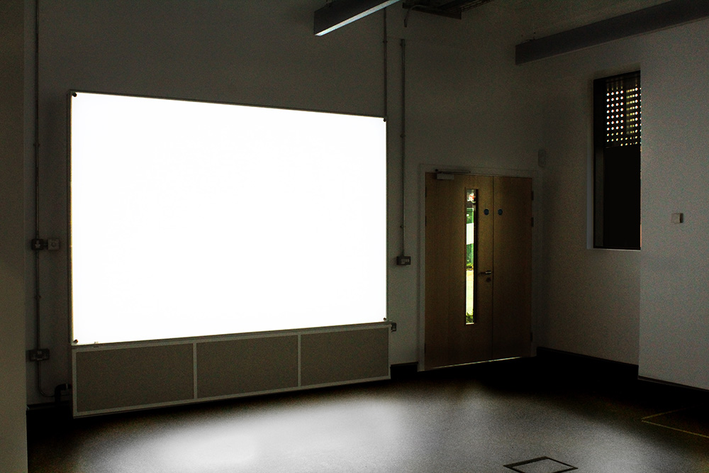 Light boxes in archive and restoration!