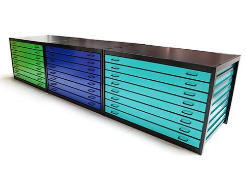 Orchard metal plan chest