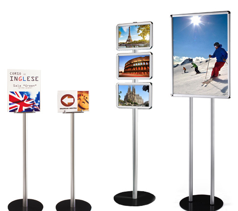 Sign board stands