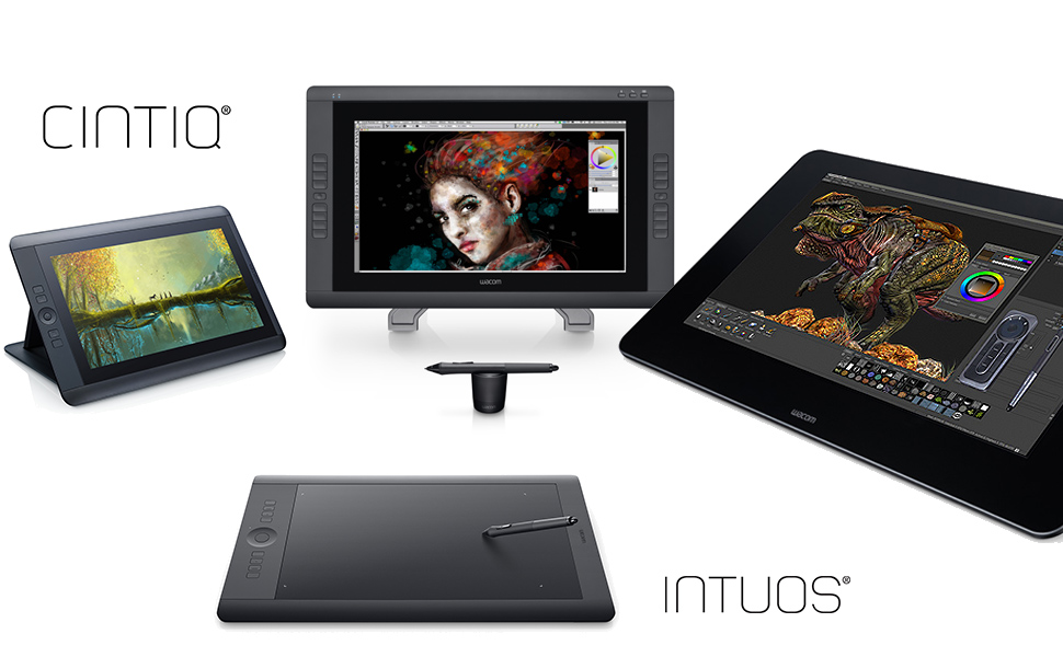 Meet the Cintiq and Intuos Professional family Meet the Cintiq and Intuos Professional family