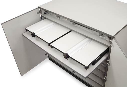 Drawing Board Storage Shelves Drawing Board Storage Shelves
