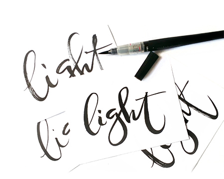 Calligraphy writing equipment Calligraphy writing equipment